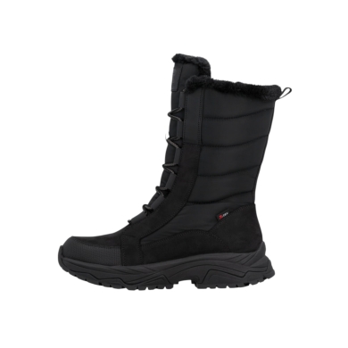 Rieker Winterstiefel W3970 (Schnürstiefel mit Innenfutter und seitlichen Reissverschluss) schwarz Damen