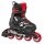 Rollerblade Inline Skates Microblade (Rollen: 72mm/80A, Kugellager: SG3) schwarz/rot Kinder