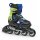 Rollerblade Inline Skates Microblade (Rollen: 72mm/80A, Kugellager: SG3) schwarz/blau Kinder