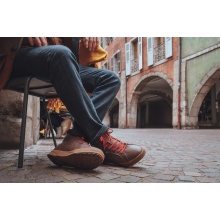 Saola Alltag-Winterschuhe Bergen Waterproof Warm (Leder, wasserdicht) braun Herren