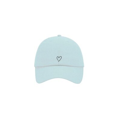 SWFD Basecap Herz Sommer Kappe hellblau - 1 Stück