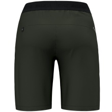 Salewa Trekking-Wanderhose Puez 4 Short (4-Wege-Stretch) kurz olivegrün Herren