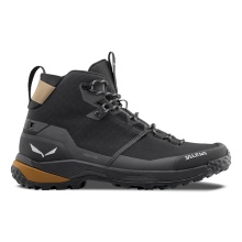 Salewa Wanderschuhe Puez Mid Powertex (Trekking, wasserdicht, atmungsaktiv) schwarz Herren