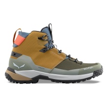 Salewa Wanderschuhe Puez Mid Powertex (Trekking, wasserdicht, atmungsaktiv) gold/braun Herren