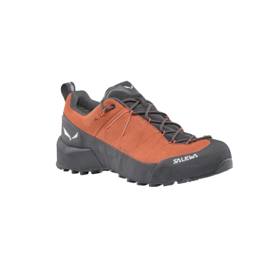 Salewa Wanderschuhe Wildfire Leather 2 GTX (Zustieg, Nubukleder, wasserdicht) braun/schwarz Herren