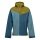 Salewa Trekking-Wanderjacke Puez Powertex (2,5-Lagen Hardshelljacke, wind- und wasserdicht) blau/olive Herren