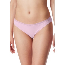 Schiesser Unterwäsche Rio-Slip Spitze Cotton Lace rosa/sandbraun Damen - 2 Stück