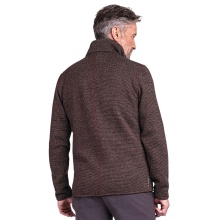 Schöffel Fleecejacke Aurora (Stehkragen, schnelltrocknend, warm) burgundrot Herren