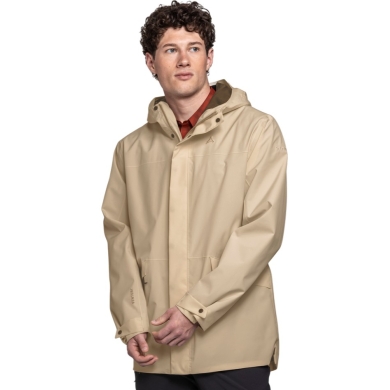 Schöffel Regenjacke CIRC Style Smue (wasserdicht, 2-Wege-Stretch) beige Herren