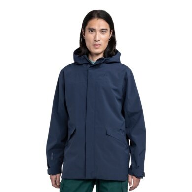 Schöffel Regenjacke CIRC Style Smue (wasserdicht, 2-Wege-Stretch) dunkelblau Herren