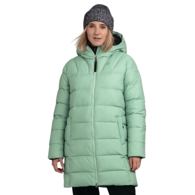 Schöffel Winterparka Urban Insulated Style Boslix (wärmend dank Daunenfüllung) hellgrün Damen