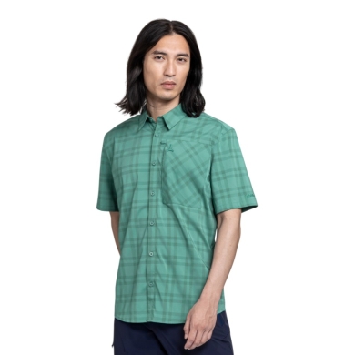 Schöffel Wanderhemd Frolya (UV-Schutz, Brusttasche) kurzarm grün Herren