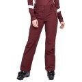 Schöffel Winter-Skihose Pant Pontresina (4-Wege-Stretch, wasserdicht, hohe Bewegungsfreiheit) weinrot Damen