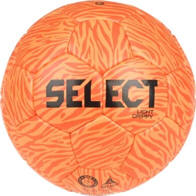 Select Handball Light Grippy DB v26 (Maschinengenäht, EHF-APPROVED) orange - Kleinkinder Trainingsball - Größe 00