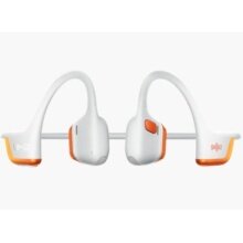 Shokz Kopfhörer OpenRun Pro 2 (Open-Ear-Design, sicherer Sitz, 12 Stunden Wiedergabezeit) weiss/orange