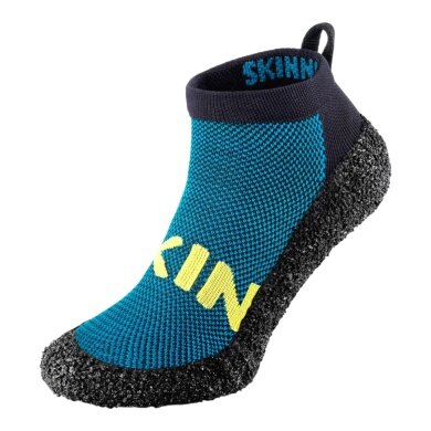 Skinners Barfusschuhsocke Essentials 2.0 Mid-Cut Petrol (Schutz, Komfort auf jedem Untergrund) blau Herren