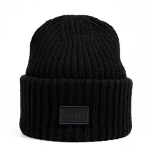 Smith&Miller Strickmütze (Beanie) Vermilion - Materialmix schwarz - 1 Stück