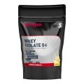 Sponser Whey Isolate 94 Proteinpulver (reines Whey Isolate CFM, max. Eiweißgehalt, laktosefrei) Banane 1500g Stehbeutel