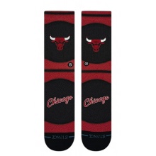 Stance Tagessocke Crew Chicago Bulls Ball rot/schwarz - 1 Paar