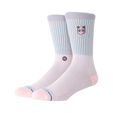 Stance Tagessocke Crew Pokemon Pummeluff Crew pink - 1 Paar