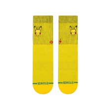 Stance Kinder-Tagessocke Crew Pokemon Pikachu Kids gelb - 1 Paar