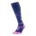STOX Energy Socks Laufsocke Kompression Running Socks (fördert Durchblutung) dunkelblau/pink Damen - 1 Paar