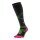 STOX Energy Socks Laufsocke Kompression Running Socks (fördert Durchblutung) charcoalgrau/fuchsia Damen - 1 Paar