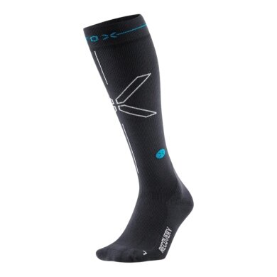 STOX Energy Socks Sportsocke Kompression Recovery Calf (entwickelt für die Regeneration) grau Herren - 1 Paar