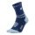 STOX Energy Socks Sportsocke Kompression Sports Ankle Socks (gezielte Kompression) dunkelblau Damen - 1 Paar