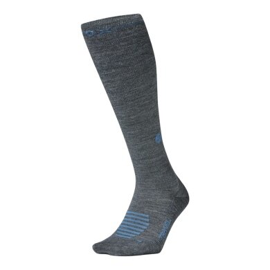 STOX Energy Socks Tagessocke Travel Merino Kompressions-Reisesocken (fördert die Durchblutung) grau Herren - 1 Paar