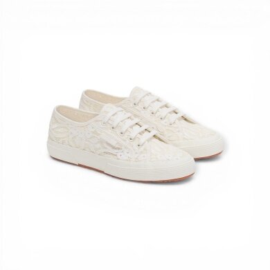 Superga Sneaker Pizzo Macrame 2750 weiss Damen