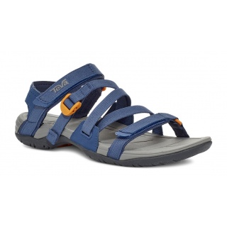 Teva Sandale Ascona Sport Web - für leichte Wanderungen - indigoblau Damen