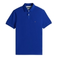 Tommy Hilfiger Freizeit-Polo 1985 Regular Fit Pique (Baumwolle) blau Herren