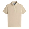 Tommy Hilfiger Freizeit-Polo 1985 Regular Fit Pique (Baumwolle) sand/beige Herren