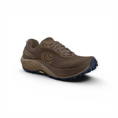 Topo Trail-Laufschuhe Pursuit 3 (Dämpfung, Langstrecke, Zero-Drop) braun Herren