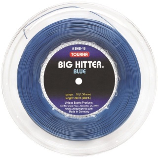 Tourna Big Hitter (Haltbarkeit+Kontrolle) blau 220m Rolle