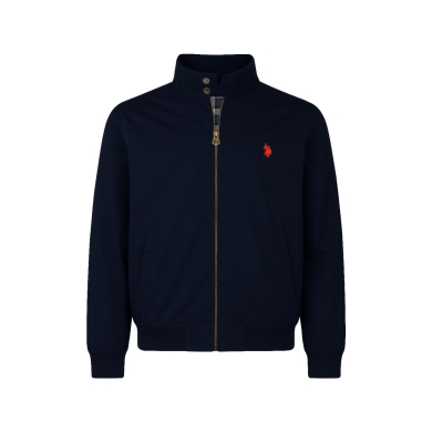U.S. Polo Assn. Blouson-Übergangsjacke US16835 (Baumwolle) schwarz Herren