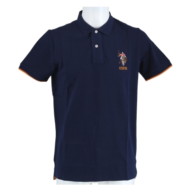 U.S. Polo Assn. Freizeit-Polo US16736 (100% Baumwolle) navyblau Herren