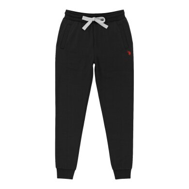 U.S. Polo Assn. Jogginghose Sweatpant (Baumwolle-Mischung) lang schwarz Herren