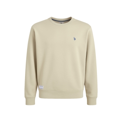 U.S. Polo Assn. Sweatshirt US16956 (100% Baumwolle) desertbeige Herren