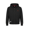 U.S. Polo Assn. Kapuzenpullover Sweat Hoodie (100% Baumwolle) schwarz Herren