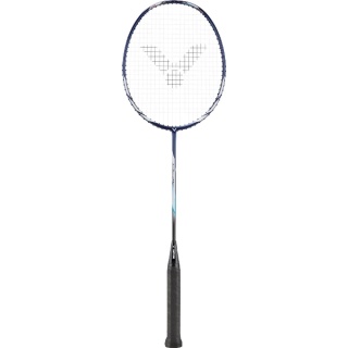 Victor Badmintonschläger Auraspeed 11 B (grifflastig/sehr flexibel) blau - besaitet -