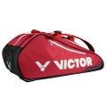 Victor Racketbag Multithermobag 9035D (Schlägertasche, 3 Hauptfächer, Schuhfach) 2025 rot/schwarz