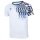 Victor Sport-Tshirt T-50001TD A (100% Polyester) weiss/blau Herren