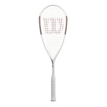 Wilson Squashschläger Tempest Lite (134g/sehr kopflastig) weiss/pink - besaitet -
