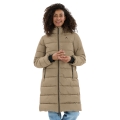 Whistler Winter-Steppmantel Amaret Long Puffer Jacket (warm, wasserdicht, winddicht) hellbraun Damen