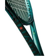 Wilson Tennisschläger Blade 98 16x19 v9 98in/305g 2024 emeraldgrün - unbesaitet -