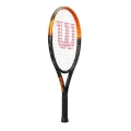 Wilson Kinder-Tennisschläger Burn Spin JR 24in (8-10 Jahre) 2025 schwarz/orange - besaitet -
