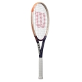 Wilson Tennisschläger Roland Garros Triumph 105in/298g/Freizeit 2025 beige/navyblau - besaitet -