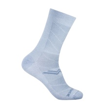 Wrightsock Sportsocken Crew Coolmesh II (dünn, atmungsaktiv, bequem) hellgrau - 1 Paar